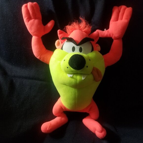 Warner Bros. Other - $4 if bundled, Fluorescent Taz toy, seam has come open